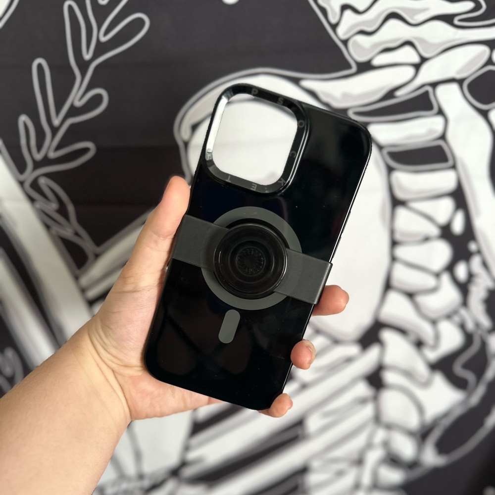 Iphone 13 Pro Max Black Popsocket Case